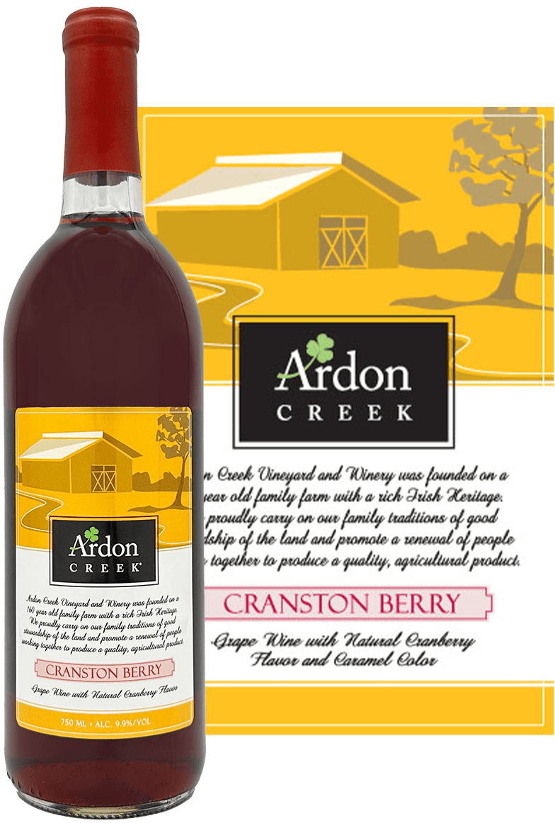Cranston Berry wine by Ardon Creek