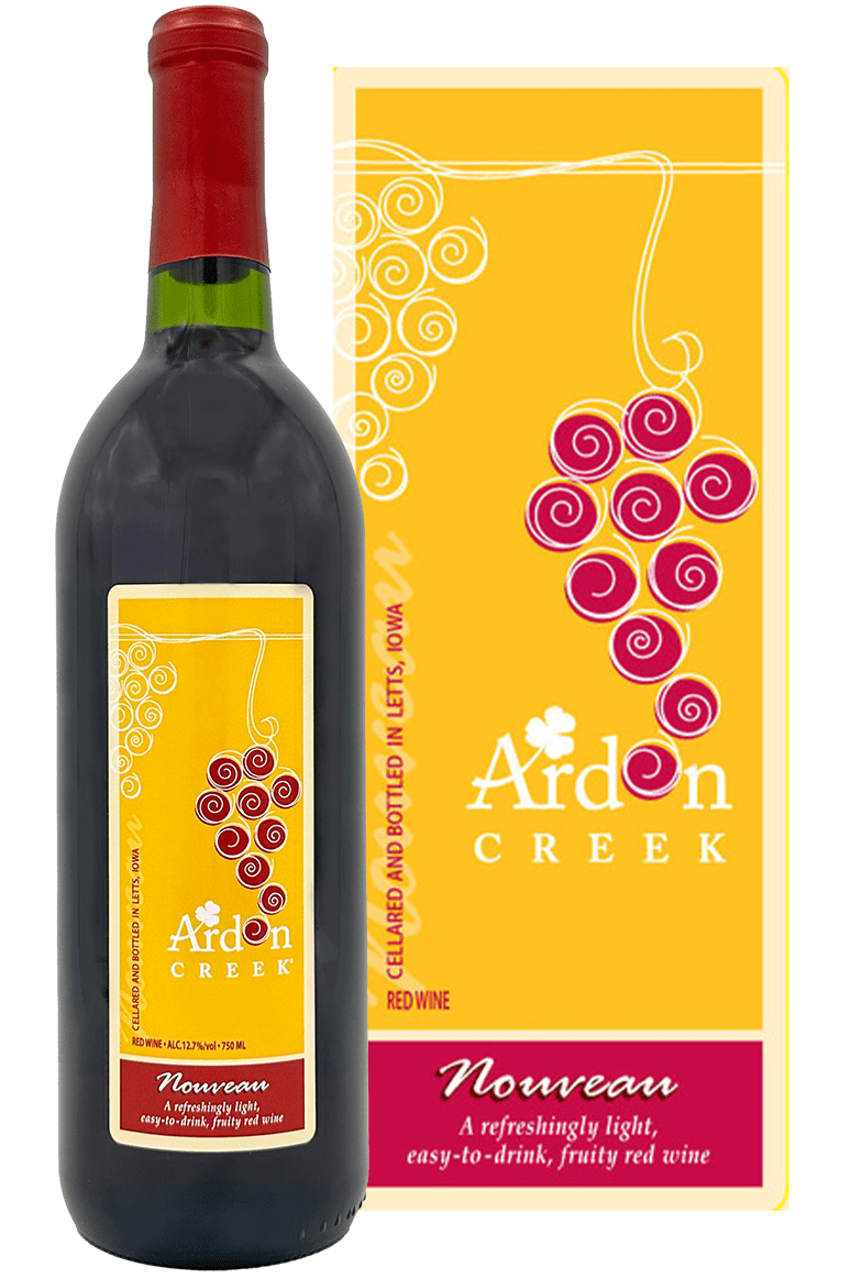 Nouveau wine by Ardon Creek